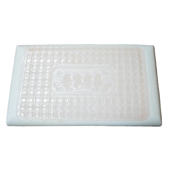 Cuscino in memory foam gel multicolore a rimbalzo lento