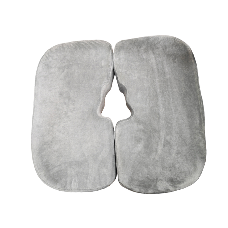 Cuscino del sedile con memory foam ortopedico al coccige per supporto
