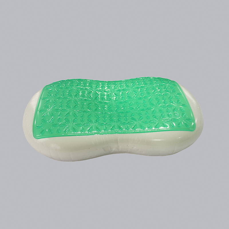 Cuscino per la pancia del gatto in gel rinfrescante con design a fiocco di neve